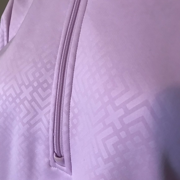 Adidas Purple 1/4 Zip Pullover Small - Picture 7 of 8